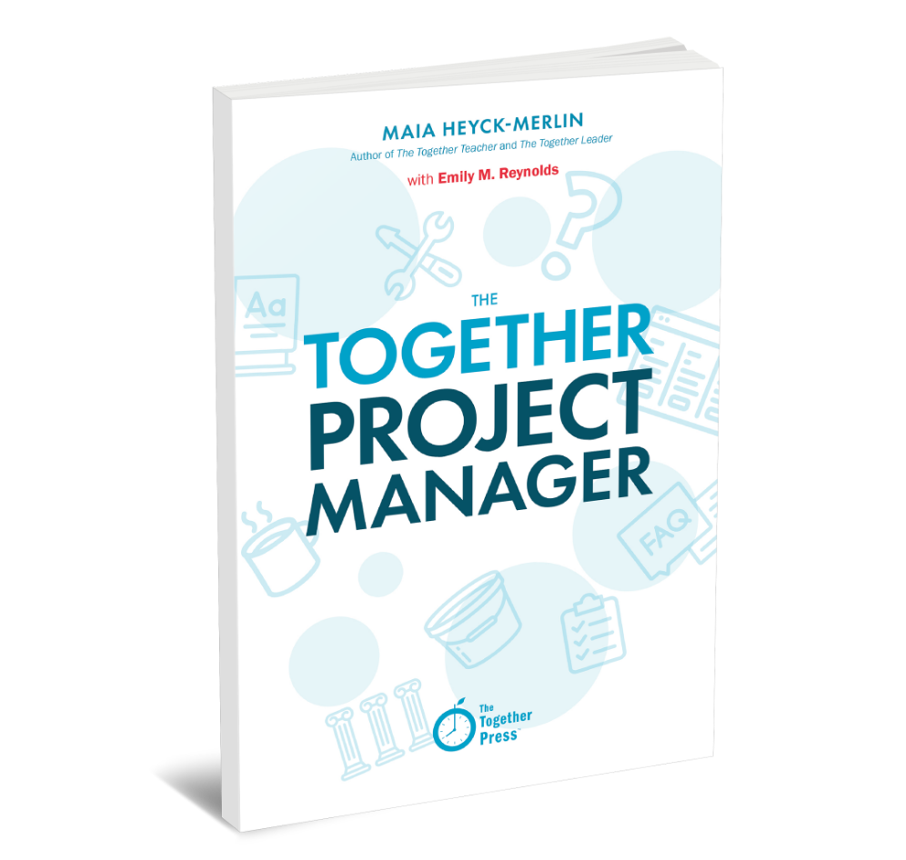 cover of The Together Project Manager, a project management book from The Together Group