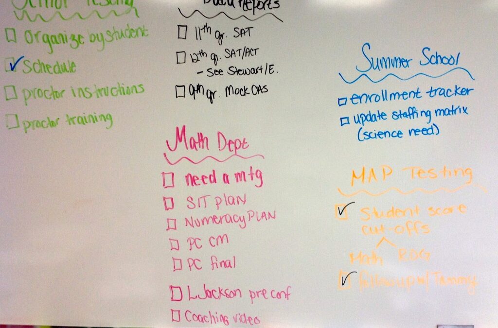 Cara’s Transformation: Whiteboard to Weekly Worksheet