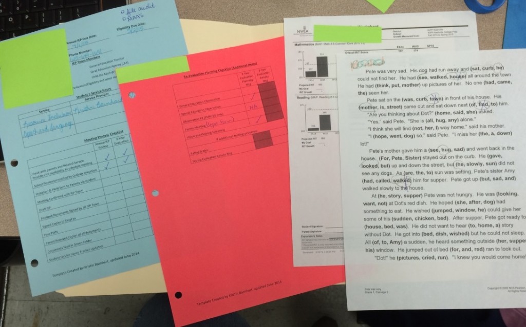 Guest Post: Keeping Up With the Paperwork – IEP Edition