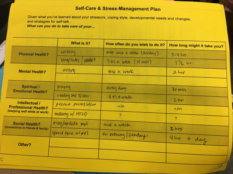 Guest Post: Together Teacher Self-Care Menus