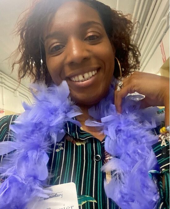 Purple Feather Boas in the Name of Togetherness